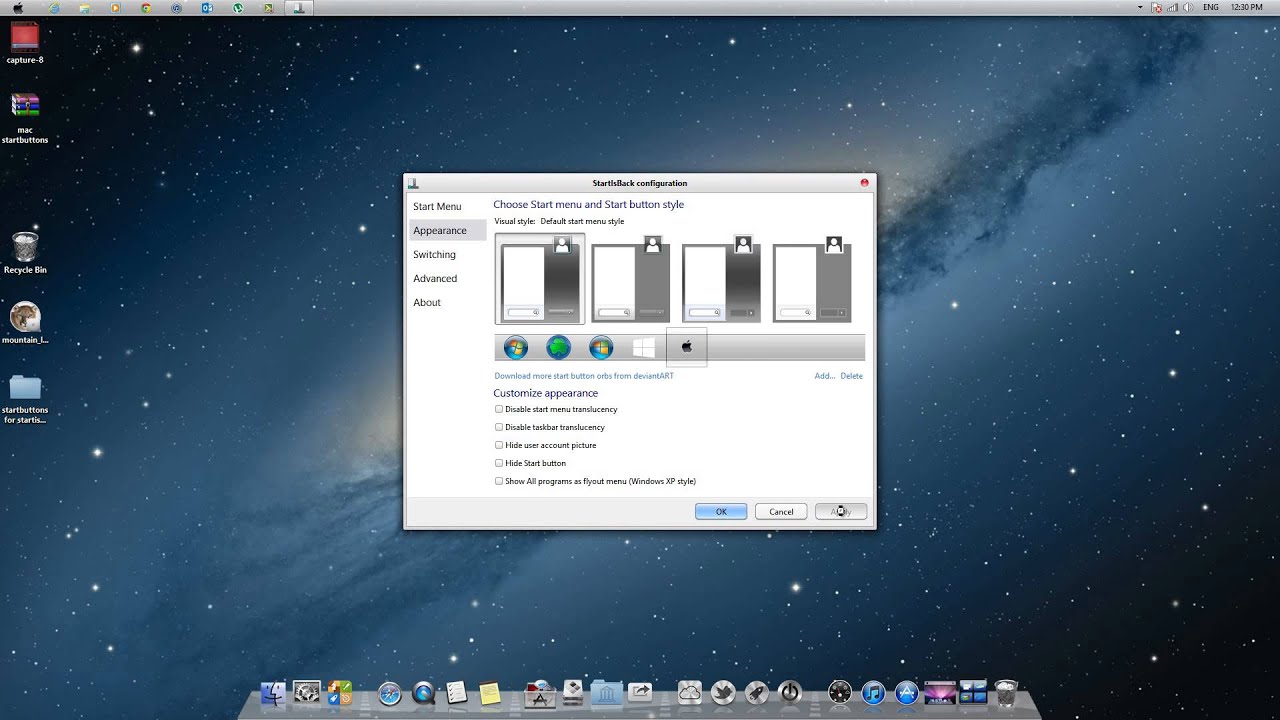 Mac Os X Lion Skin Pack For Windows 10